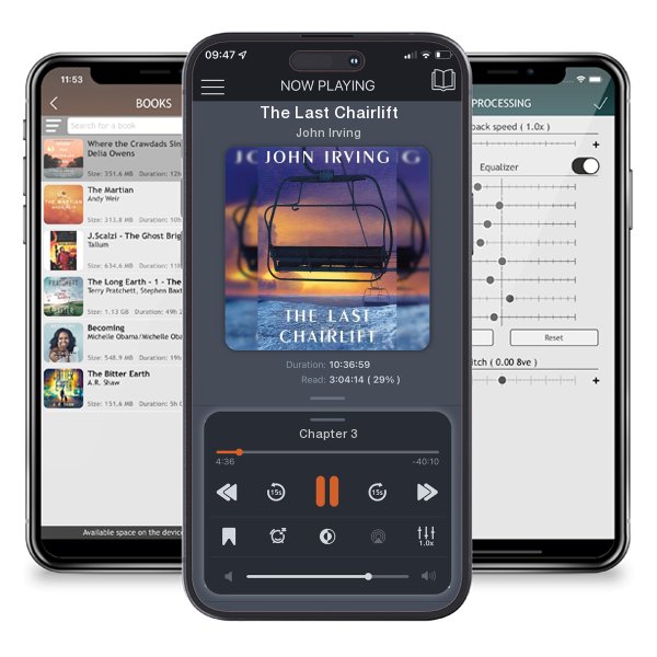 Download fo free audiobook The Last Chairlift by John Irving and listen anywhere on your iOS devices in the ListenBook app.