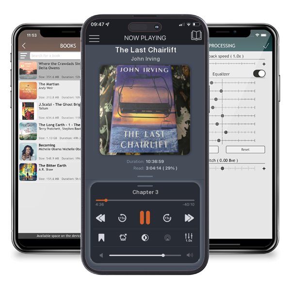 Download fo free audiobook The Last Chairlift by John Irving and listen anywhere on your iOS devices in the ListenBook app.