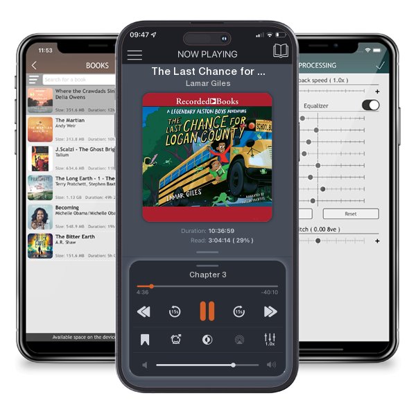 Download fo free audiobook The Last Chance for Logan County by Lamar Giles and listen anywhere on your iOS devices in the ListenBook app.