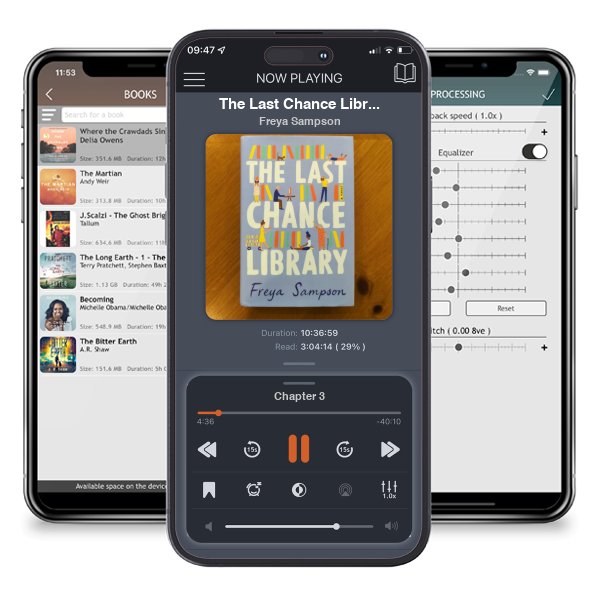 Download fo free audiobook The Last Chance Library by Freya Sampson and listen anywhere on your iOS devices in the ListenBook app.