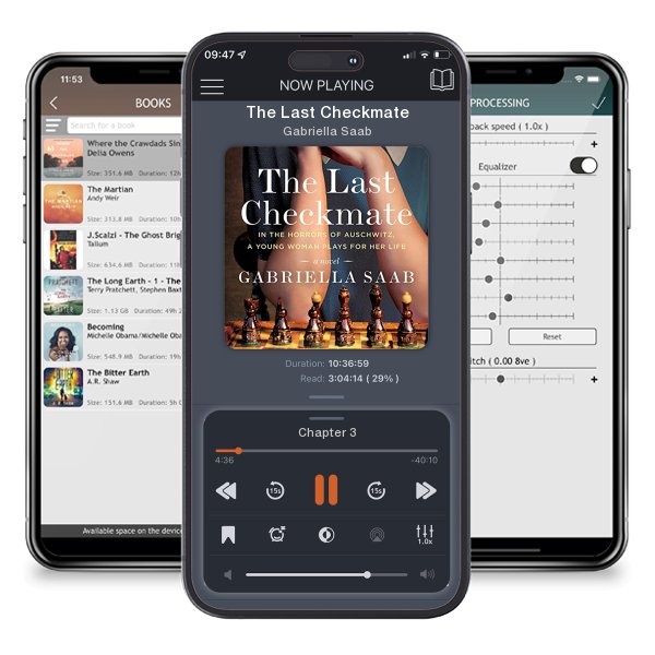 Download fo free audiobook The Last Checkmate by Gabriella Saab and listen anywhere on your iOS devices in the ListenBook app.