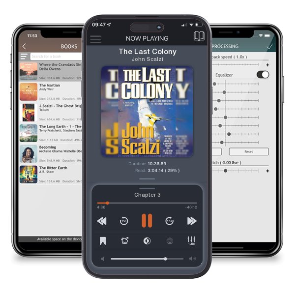 Download fo free audiobook The Last Colony by John Scalzi and listen anywhere on your iOS devices in the ListenBook app.