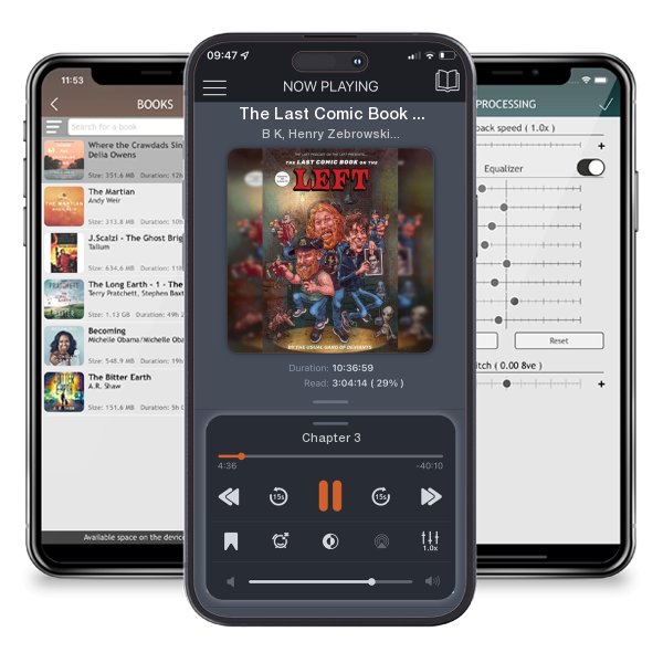 Download fo free audiobook The Last Comic Book on the Left (Not for Online) by B K, Henry Zebrowski, et al. and listen anywhere on your iOS devices in the ListenBook app.