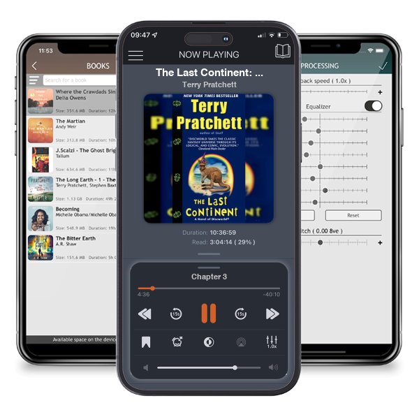 Download fo free audiobook The Last Continent: A Discworld Novel by Terry Pratchett and listen anywhere on your iOS devices in the ListenBook app.