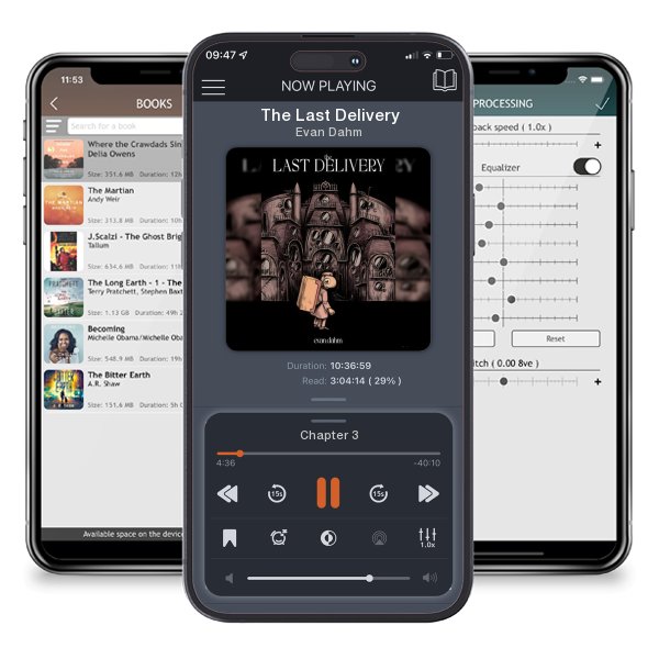 Download fo free audiobook The Last Delivery by Evan Dahm and listen anywhere on your iOS devices in the ListenBook app.