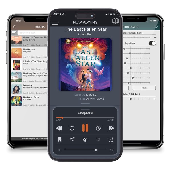 Download fo free audiobook The Last Fallen Star by Graci Kim and listen anywhere on your iOS devices in the ListenBook app.