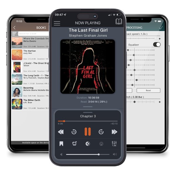 Download fo free audiobook The Last Final Girl by Stephen Graham Jones and listen anywhere on your iOS devices in the ListenBook app.