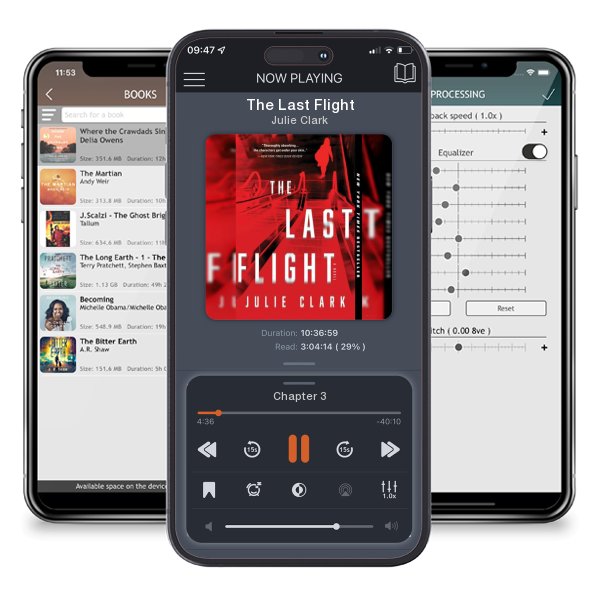 Download fo free audiobook The Last Flight by Julie Clark and listen anywhere on your iOS devices in the ListenBook app.