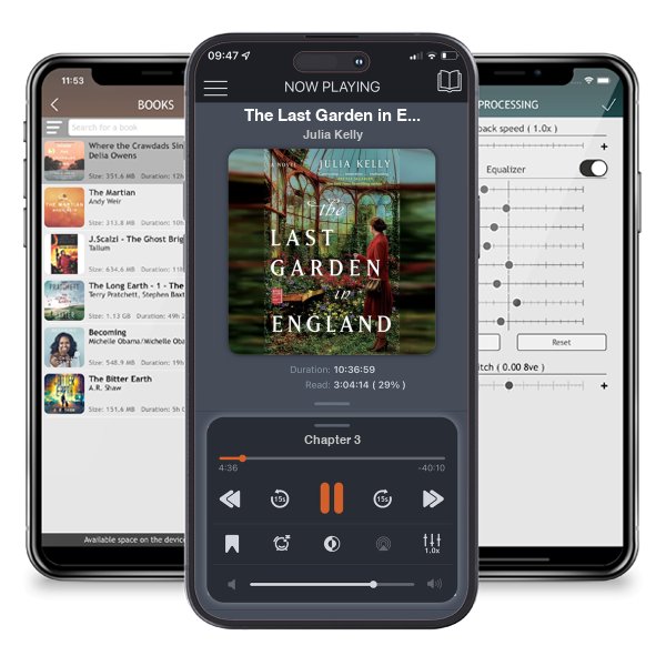 Download fo free audiobook The Last Garden in England by Julia Kelly and listen anywhere on your iOS devices in the ListenBook app.