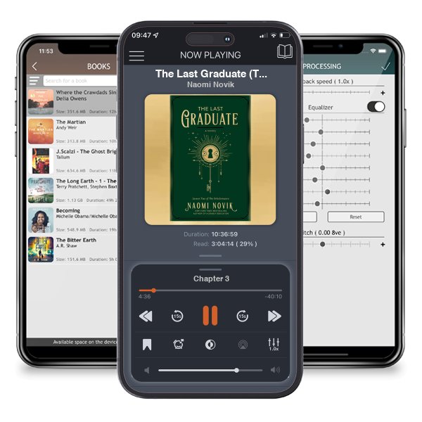 Download fo free audiobook The Last Graduate (The Scholomance, #2) by Naomi Novik and listen anywhere on your iOS devices in the ListenBook app.
