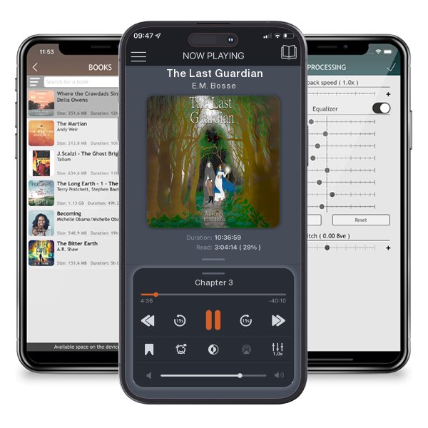 Download fo free audiobook The Last Guardian by E.M. Bosse and listen anywhere on your iOS devices in the ListenBook app.