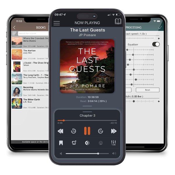 Download fo free audiobook The Last Guests by JP Pomare and listen anywhere on your iOS devices in the ListenBook app.