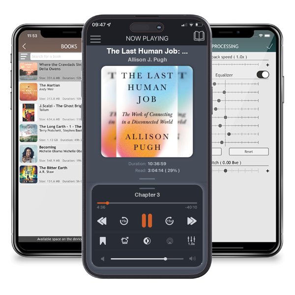 Download fo free audiobook The Last Human Job: The Work of Connecting in a Disconnected... by Allison J. Pugh and listen anywhere on your iOS devices in the ListenBook app.