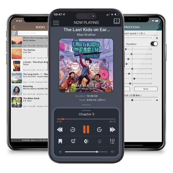 Download fo free audiobook The Last Kids on Earth and the Doomsday Race by Max Brallier and listen anywhere on your iOS devices in the ListenBook app.
