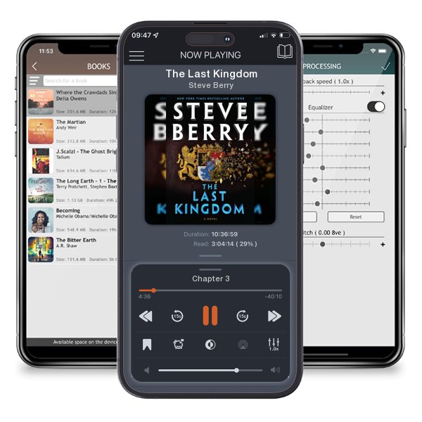 Download fo free audiobook The Last Kingdom by Steve Berry and listen anywhere on your iOS devices in the ListenBook app.