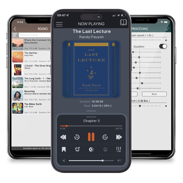 Download fo free audiobook The Last Lecture by Randy Pausch and listen anywhere on your iOS devices in the ListenBook app.
