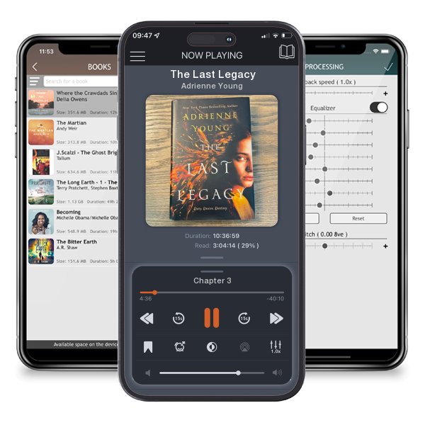 Download fo free audiobook The Last Legacy by Adrienne Young and listen anywhere on your iOS devices in the ListenBook app.