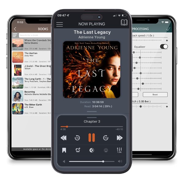 Download fo free audiobook The Last Legacy by Adrienne Young and listen anywhere on your iOS devices in the ListenBook app.
