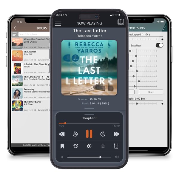 Download fo free audiobook The Last Letter by Rebecca Yarros and listen anywhere on your iOS devices in the ListenBook app.