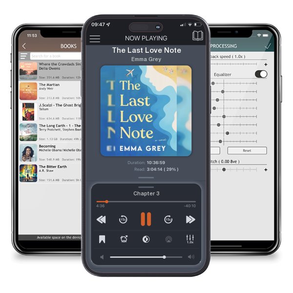Download fo free audiobook The Last Love Note by Emma Grey and listen anywhere on your iOS devices in the ListenBook app.