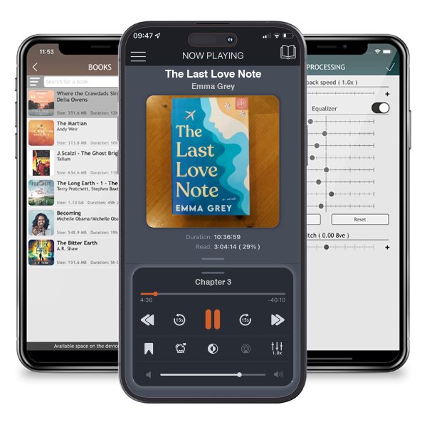 Download fo free audiobook The Last Love Note by Emma Grey and listen anywhere on your iOS devices in the ListenBook app.