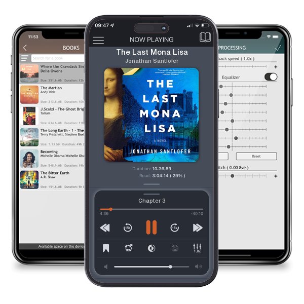 Download fo free audiobook The Last Mona Lisa by Jonathan Santlofer and listen anywhere on your iOS devices in the ListenBook app.