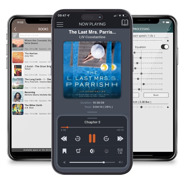 Download fo free audiobook The Last Mrs. Parrish by LIV Constantine and listen anywhere on your iOS devices in the ListenBook app.