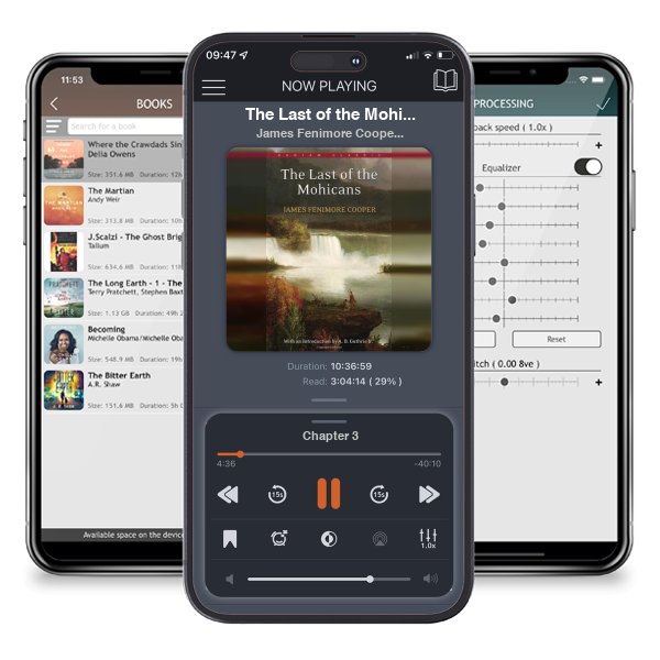 Download fo free audiobook The Last of the Mohicans (The Leatherstocking Tales, #2) by James Fenimore Cooper and listen anywhere on your iOS devices in the ListenBook app.