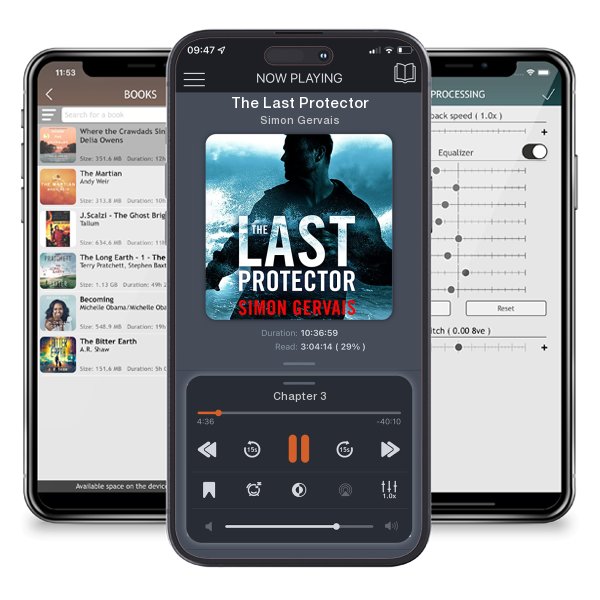 Download fo free audiobook The Last Protector by Simon Gervais and listen anywhere on your iOS devices in the ListenBook app.