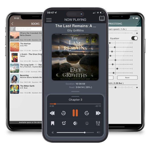 Download fo free audiobook The Last Remains: A Mystery by Elly Griffiths and listen anywhere on your iOS devices in the ListenBook app.
