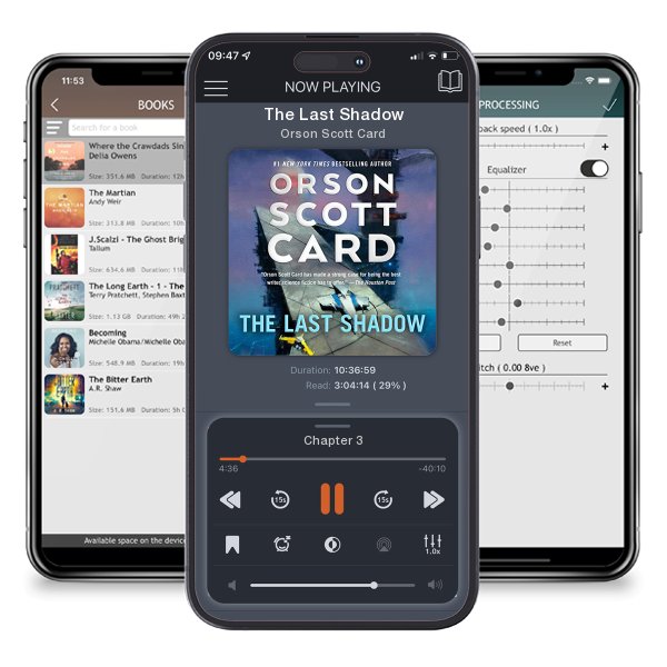 Download fo free audiobook The Last Shadow by Orson Scott Card and listen anywhere on your iOS devices in the ListenBook app.