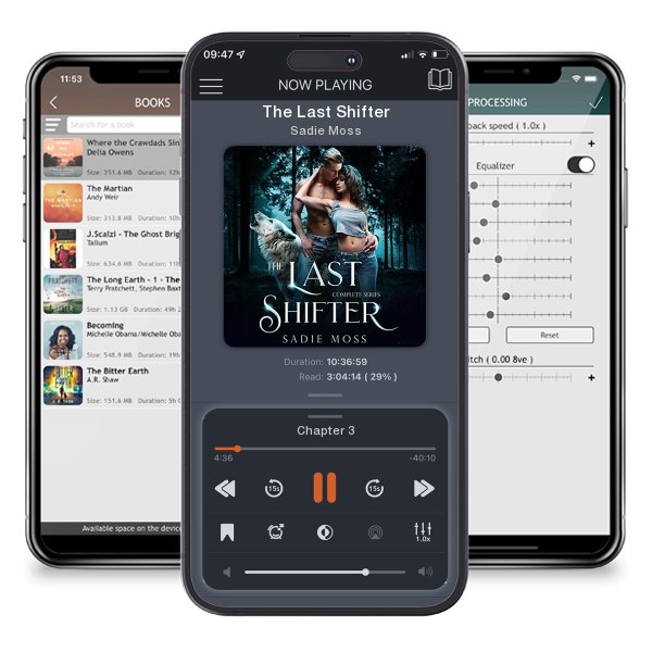 Download fo free audiobook The Last Shifter by Sadie Moss and listen anywhere on your iOS devices in the ListenBook app.