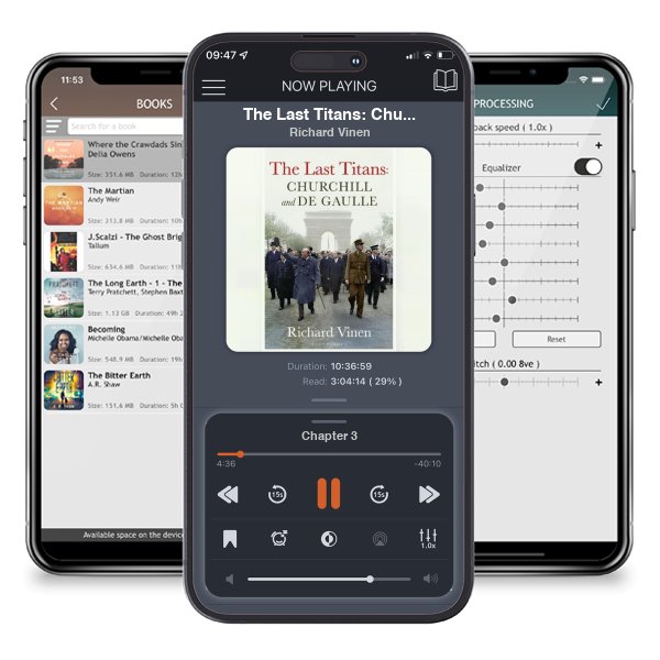 Download fo free audiobook The Last Titans: Churchill and de Gaulle by Richard Vinen and listen anywhere on your iOS devices in the ListenBook app.