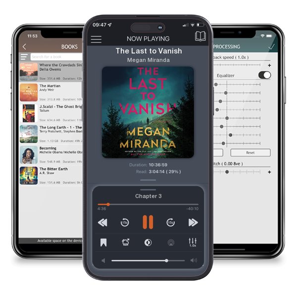Download fo free audiobook The Last to Vanish by Megan Miranda and listen anywhere on your iOS devices in the ListenBook app.