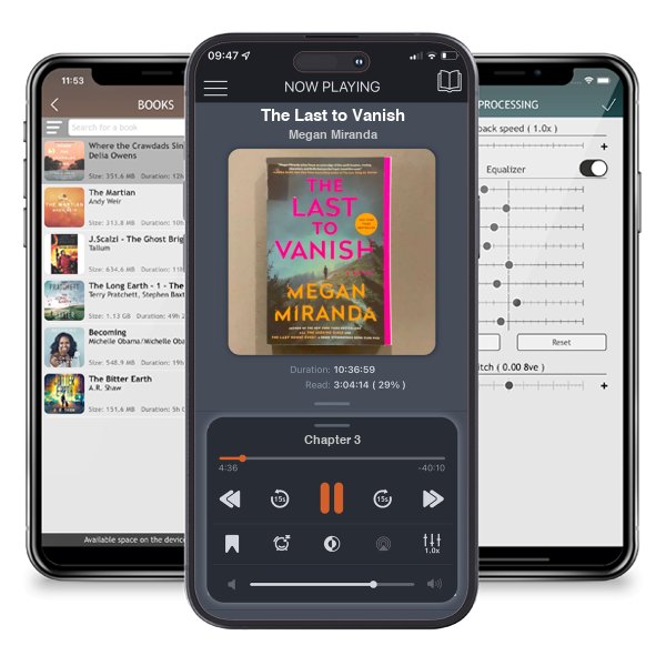 Download fo free audiobook The Last to Vanish by Megan Miranda and listen anywhere on your iOS devices in the ListenBook app.