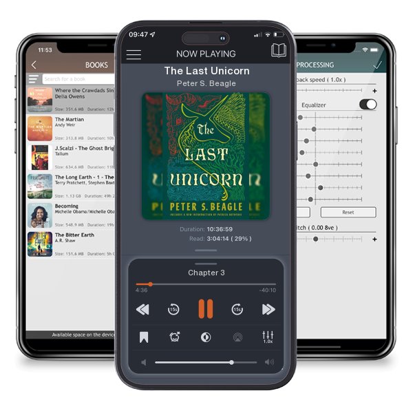Download fo free audiobook The Last Unicorn by Peter S. Beagle and listen anywhere on your iOS devices in the ListenBook app.
