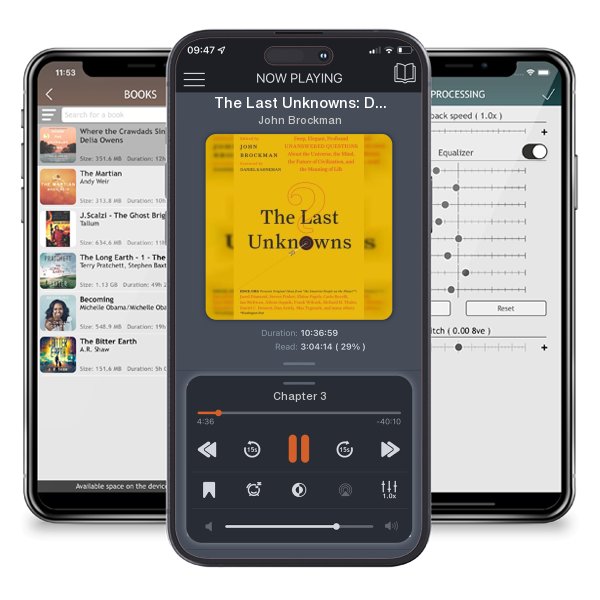 Download fo free audiobook The Last Unknowns: Deep, Elegant, Profound Unanswered Questions About the Universe, the Mind, the Future of Civilization, and the Meaning of Life by John Brockman and listen anywhere on your iOS devices in the ListenBook app.