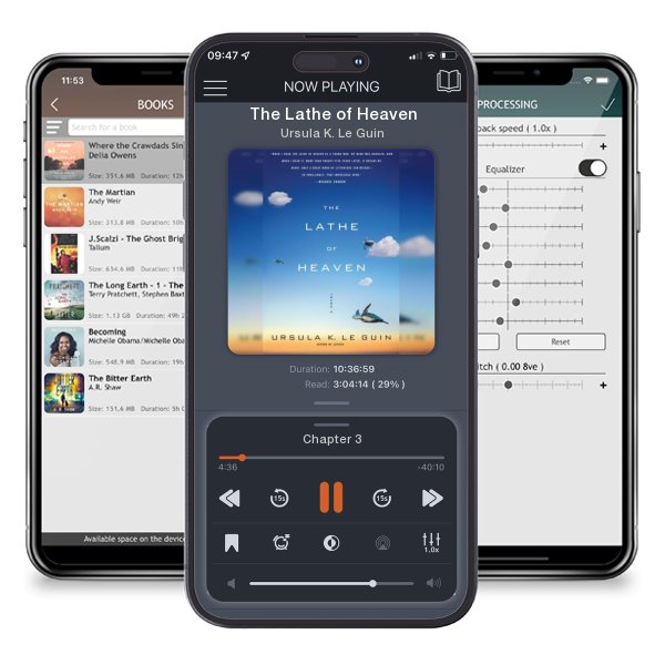Download fo free audiobook The Lathe of Heaven by Ursula K. Le Guin and listen anywhere on your iOS devices in the ListenBook app.