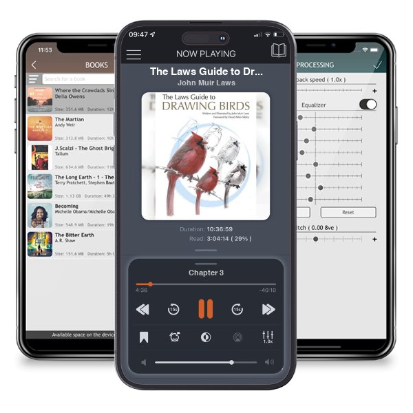 Download fo free audiobook The Laws Guide to Drawing Birds by John Muir Laws and listen anywhere on your iOS devices in the ListenBook app.