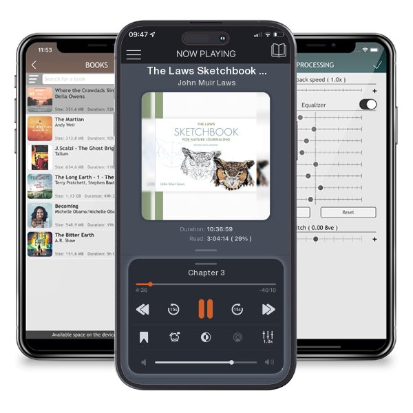 Download fo free audiobook The Laws Sketchbook for Nature Journaling by John Muir Laws and listen anywhere on your iOS devices in the ListenBook app.