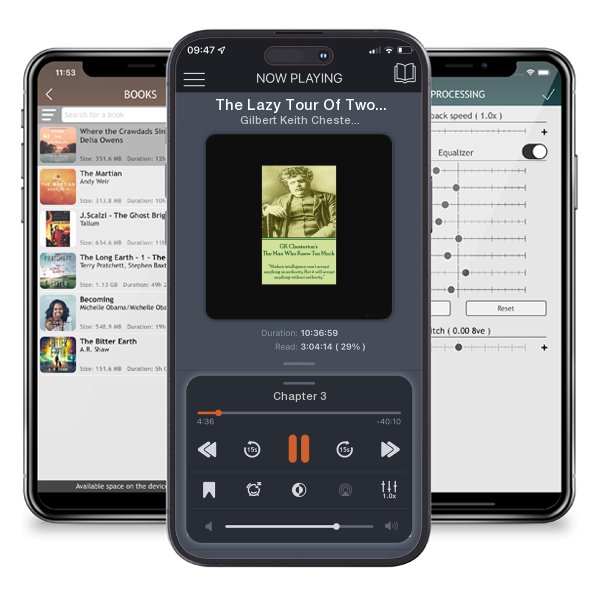 Download fo free audiobook The Lazy Tour Of Two Idle Apprentices: “I do not know the American gentleman, God forgive me for putting two such words together.” by Gilbert Keith Chesterton and listen anywhere on your iOS devices in the ListenBook app.
