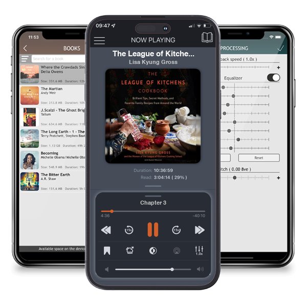 Download fo free audiobook The League of Kitchens Cookbook: Brilliant Tips, Secret... by Lisa Kyung Gross and listen anywhere on your iOS devices in the ListenBook app.