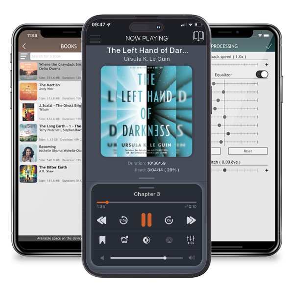 Download fo free audiobook The Left Hand of Darkness: 50th Anniversary Edition by Ursula K. Le Guin and listen anywhere on your iOS devices in the ListenBook app.