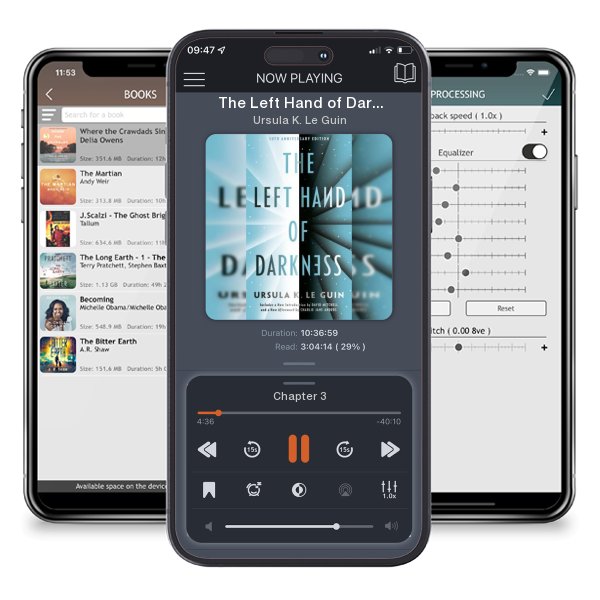 Download fo free audiobook The Left Hand of Darkness by Ursula K. Le Guin and listen anywhere on your iOS devices in the ListenBook app.