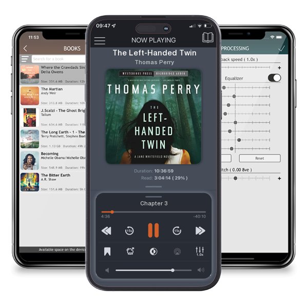 Download fo free audiobook The Left-Handed Twin by Thomas Perry and listen anywhere on your iOS devices in the ListenBook app.