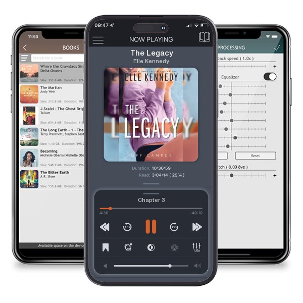 Download fo free audiobook The Legacy by Elle Kennedy and listen anywhere on your iOS devices in the ListenBook app.