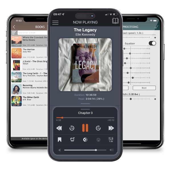 Download fo free audiobook The Legacy by Elle Kennedy and listen anywhere on your iOS devices in the ListenBook app.