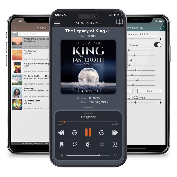 Download fo free audiobook The Legacy of King Jasteroth Vol. 1 by S.L. Wyllie and listen anywhere on your iOS devices in the ListenBook app.