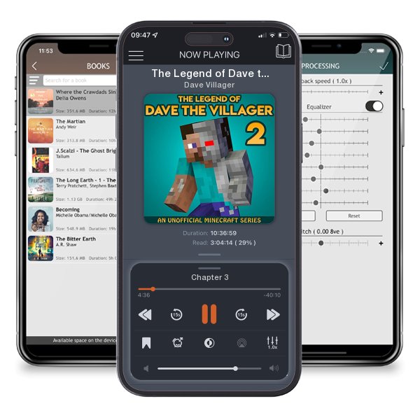Download fo free audiobook The Legend of Dave the Villager 2 by Dave Villager and listen anywhere on your iOS devices in the ListenBook app.