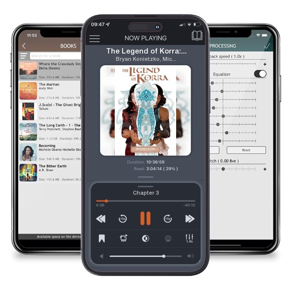 Download fo free audiobook The Legend of Korra: Patterns in Time by Bryan Konietzko, Michael Dante DiMartino, et al. and listen anywhere on your iOS devices in the ListenBook app.